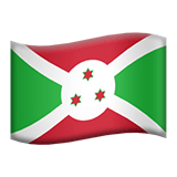 Burundi Apple Emoji