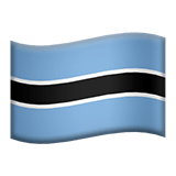 Botswana Apple Emoji