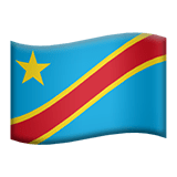 Kongon demokraattinen tasavalta Apple Emoji