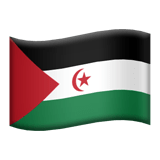 Länsi-Sahara Apple Emoji