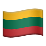 Liettua Apple Emoji