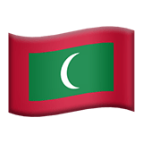 Malediivit Apple Emoji