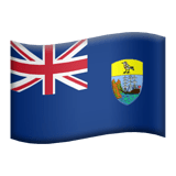 Saint Helena, Ascension ja Tristan da Cunha Apple Emoji