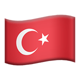 Turkki Apple Emoji