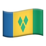 Saint Vincent ja Grenadiinit Apple Emoji