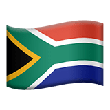Etelä-Afrikka Apple Emoji