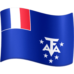 Ranskan eteläiset ja antarktiset alueet Facebook Emoji