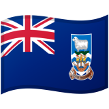 Falklandinsaaret Android/Google Emoji