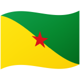 Ranskan Guayana Android/Google Emoji