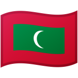 Malediivit Android/Google Emoji