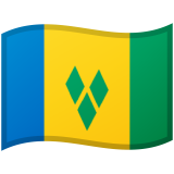 Saint Vincent ja Grenadiinit Android/Google Emoji