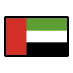 Yhdistyneet arabiemiirikunnat OpenMoji Emoji