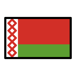 Valko-Venäjä OpenMoji Emoji