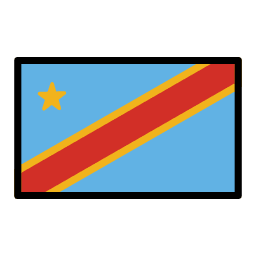 Kongon demokraattinen tasavalta OpenMoji Emoji