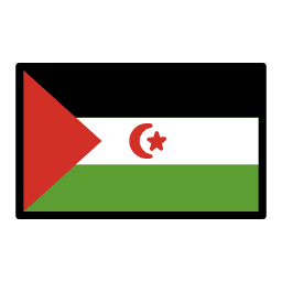 Länsi-Sahara OpenMoji Emoji