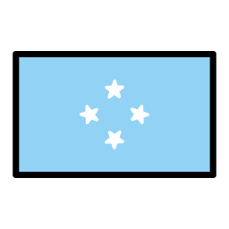 Mikronesian liittovaltio OpenMoji Emoji