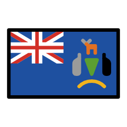 Etelä-Georgia ja Eteläiset Sandwichsaaret OpenMoji Emoji