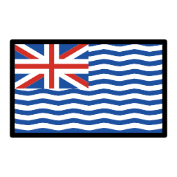 Brittiläinen Intian valtameren alue OpenMoji Emoji