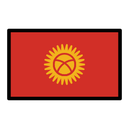 Kirgisia OpenMoji Emoji