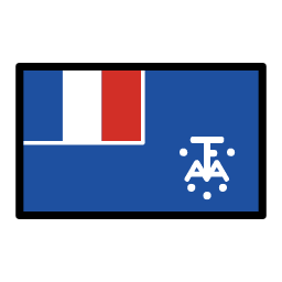 Ranskan eteläiset ja antarktiset alueet OpenMoji Emoji