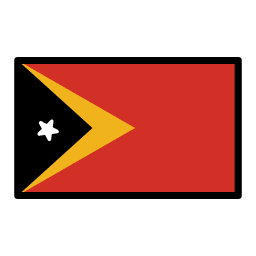 Itä-Timor OpenMoji Emoji