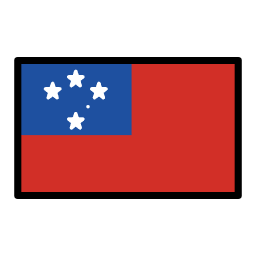 Samoa OpenMoji Emoji