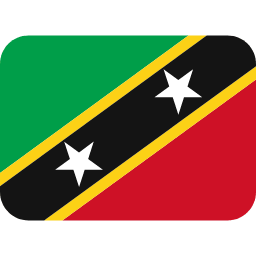 Saint Kitts ja Nevis Twitter Emoji
