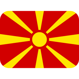 Pohjois-Makedonia Twitter Emoji