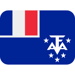 Ranskan eteläiset ja antarktiset alueet Twitter Emoji