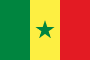 Senegalin lippu