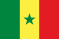 Senegalin lippu