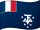 Ranskan eteläisten ja Etelämantereen maiden lippu
