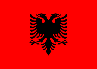 Albanian lippu