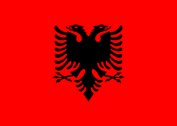 Albanian lippu