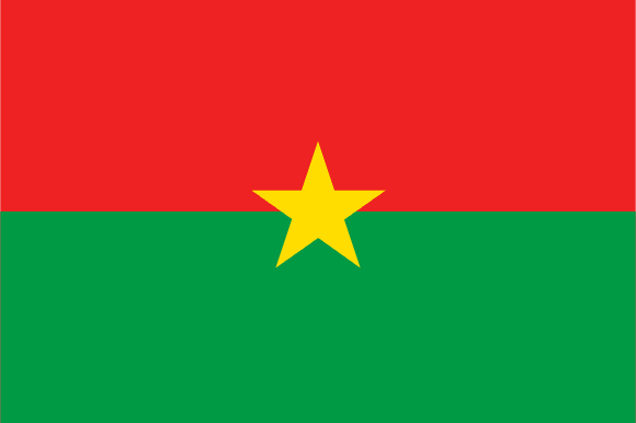 Burkina Fason lippu