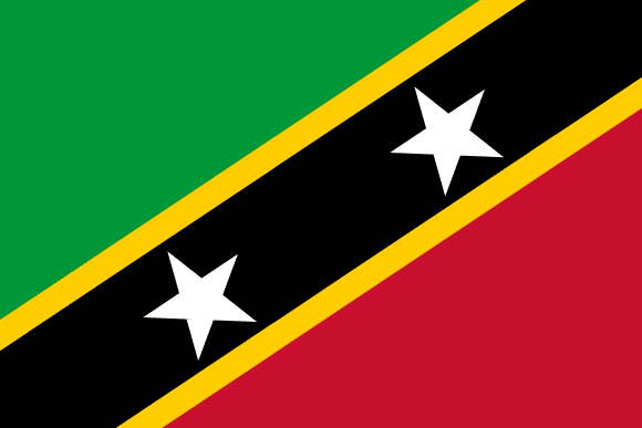 Saint Kitts ja Nevisin lippu