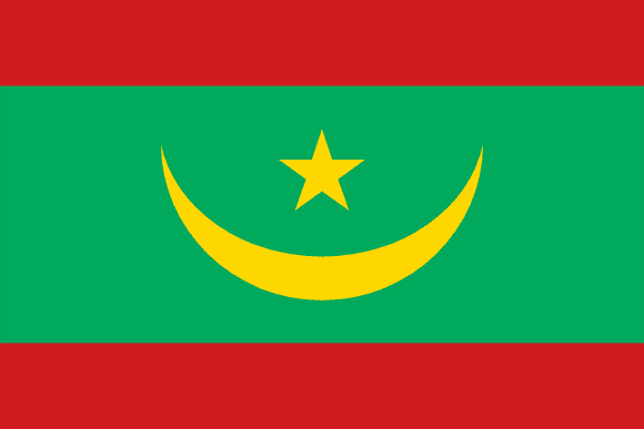 Mauritanian lippu