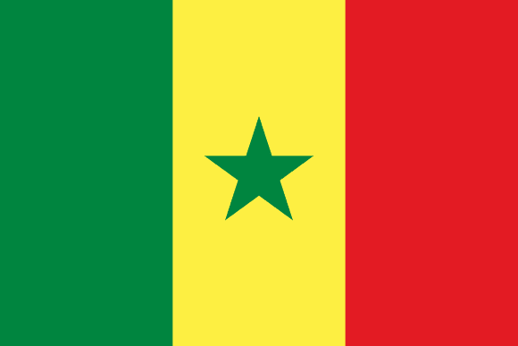 Senegalin lippu