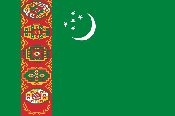 Turkmenistanin lippu