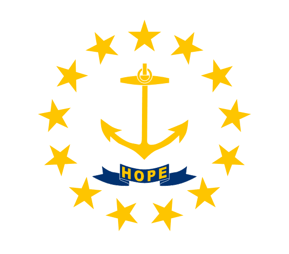 Rhode Islandin lippu
